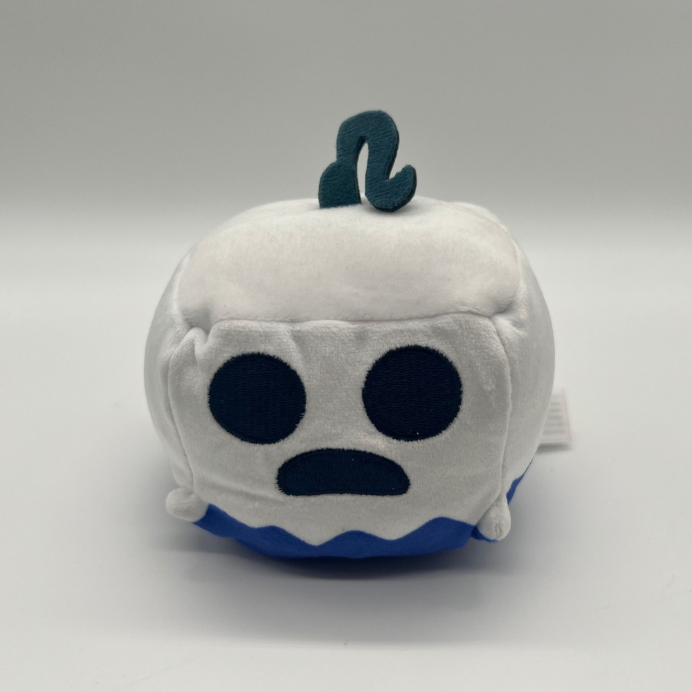 BLOX Fruits series 3 4" Plush Ghost  Plush Roblox Toy White Blue PhatMojo
